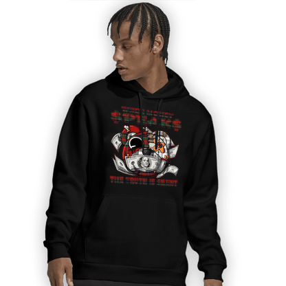 Plaid 5s Hoodie Match When Money Speaks Ber - NastyJamz