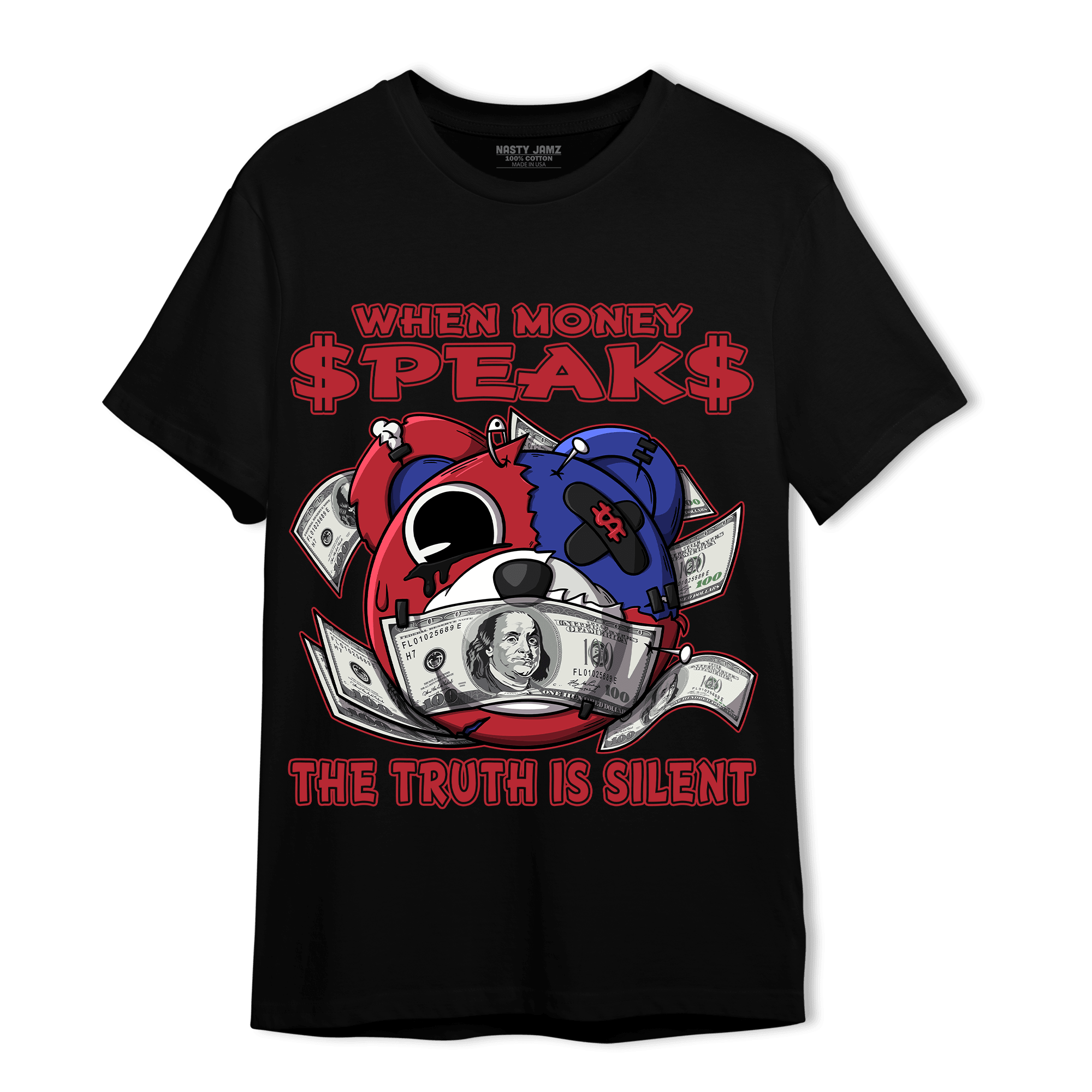 Playoffs 8s T Shirt Match When Money Speaks Ber - NastyJamz