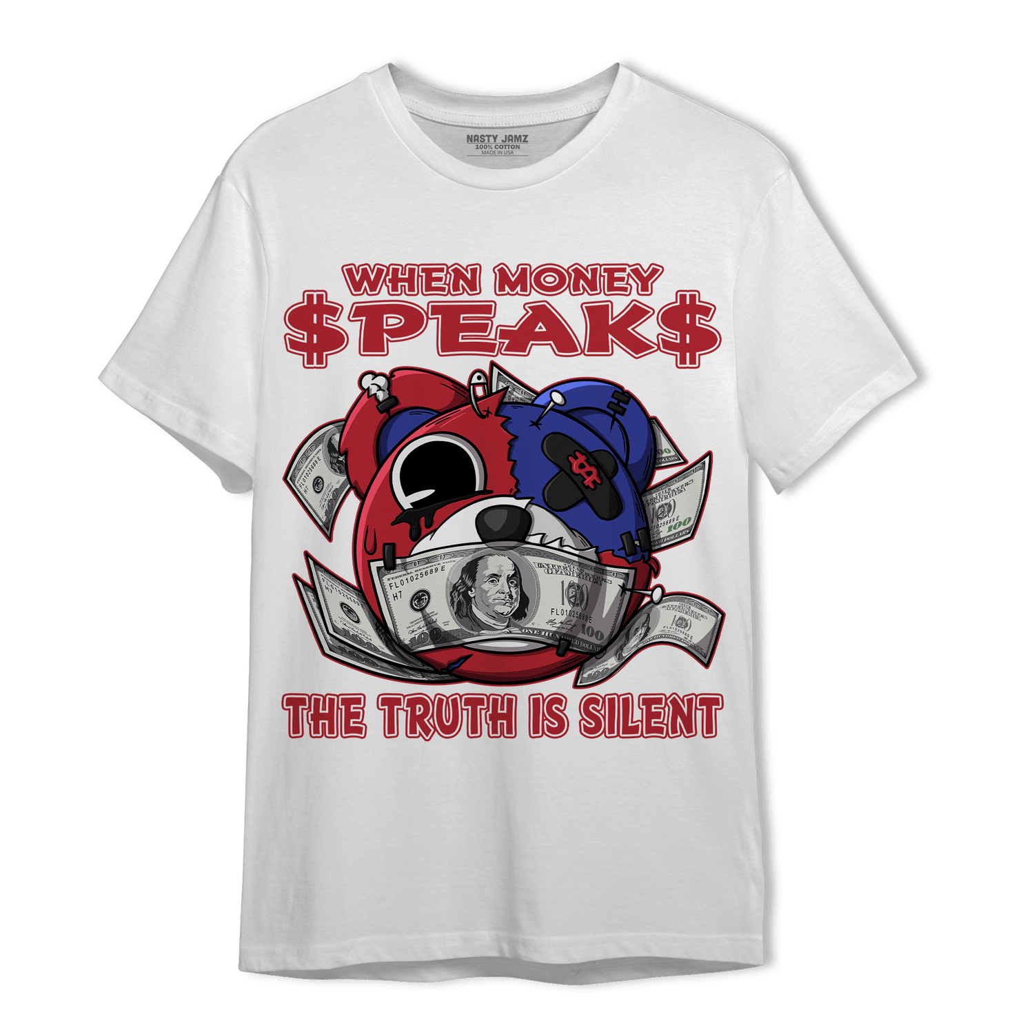 Playoffs 8s T Shirt Match When Money Speaks Ber - NastyJamz