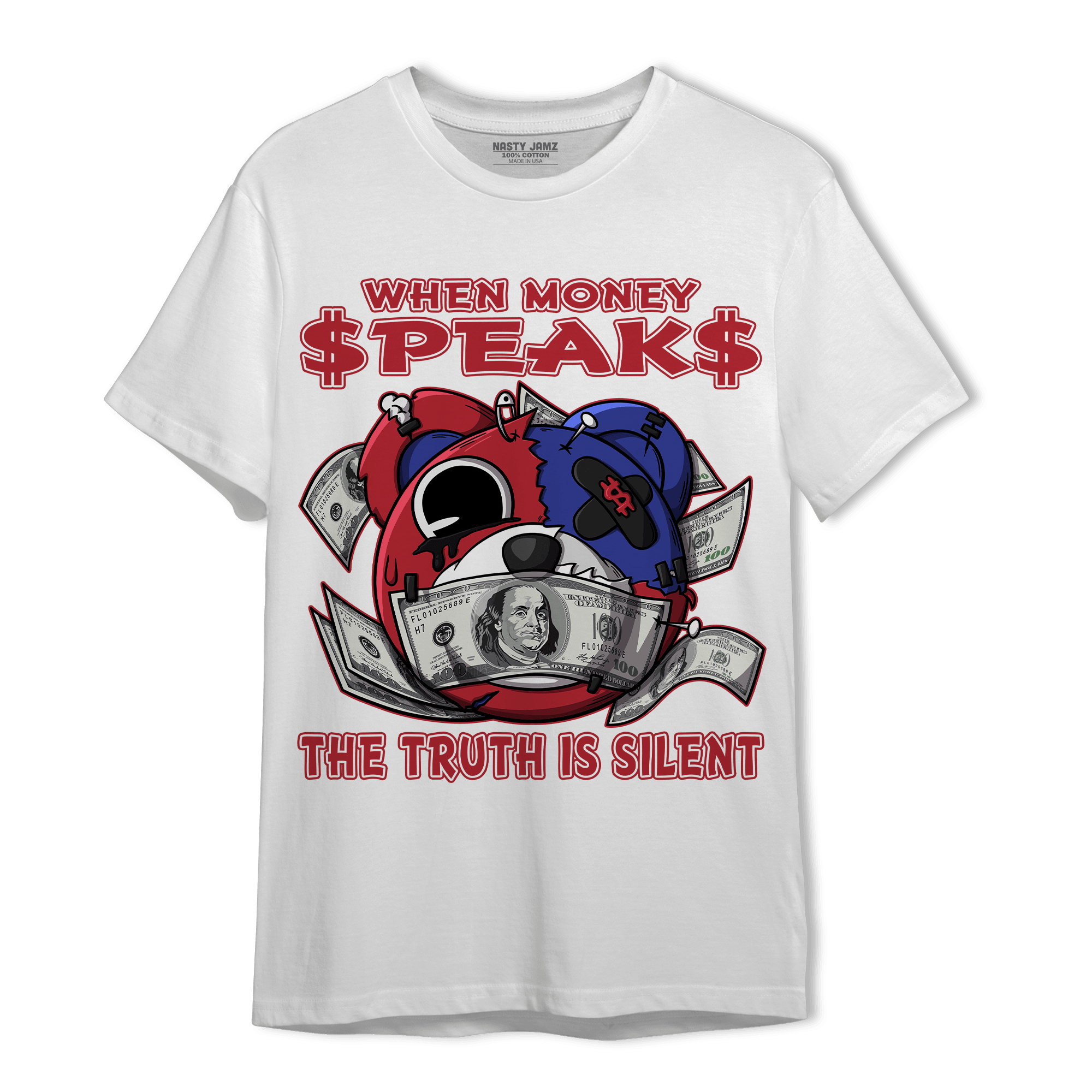 Playoffs 8s T Shirt Match When Money Speaks Ber - NastyJamz