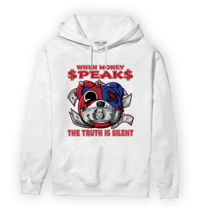 Playoffs 8s Hoodie Match When Money Speaks Ber - NastyJamz
