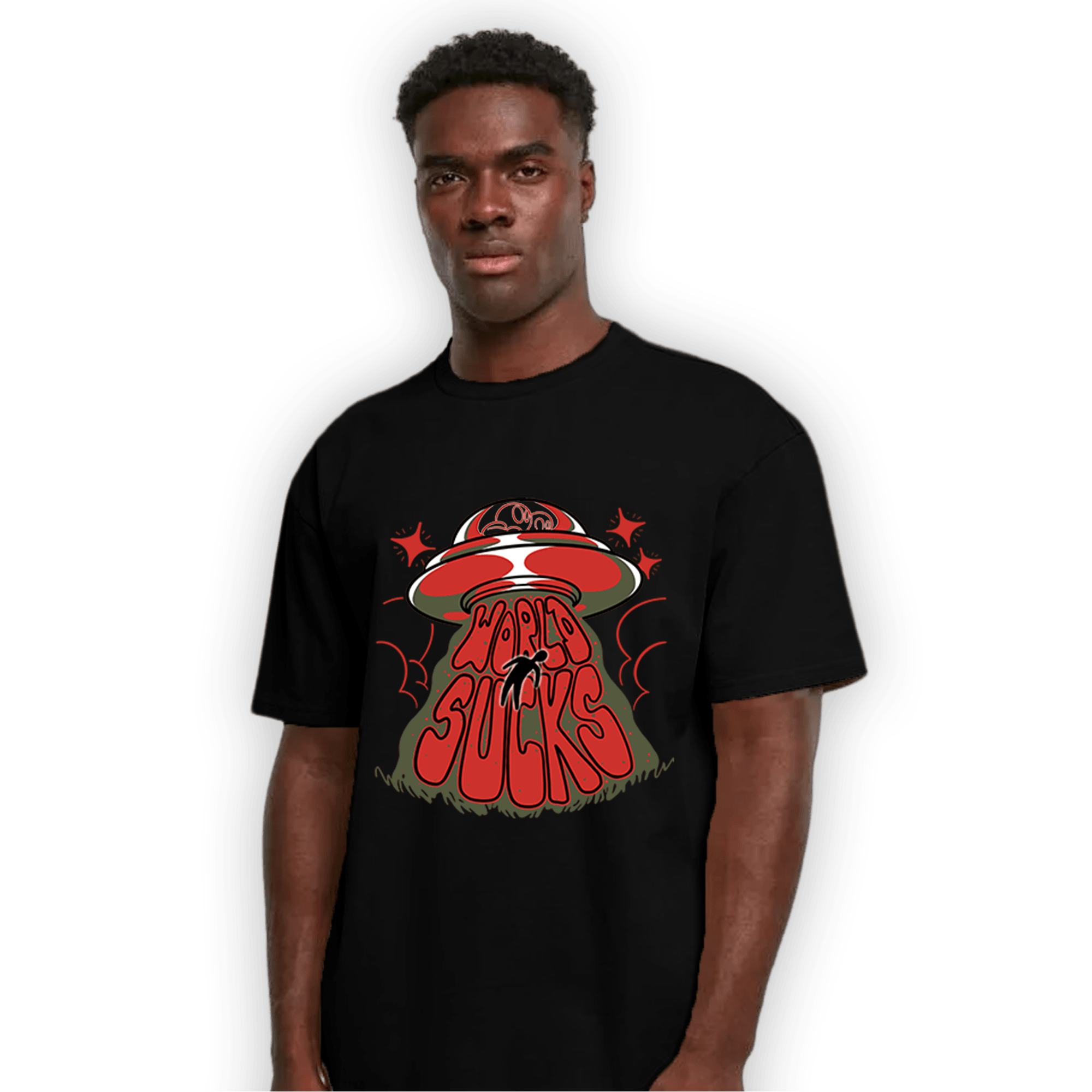 Dunk Low Mystic Red T Shirt Match World Sucks - NastyJamz