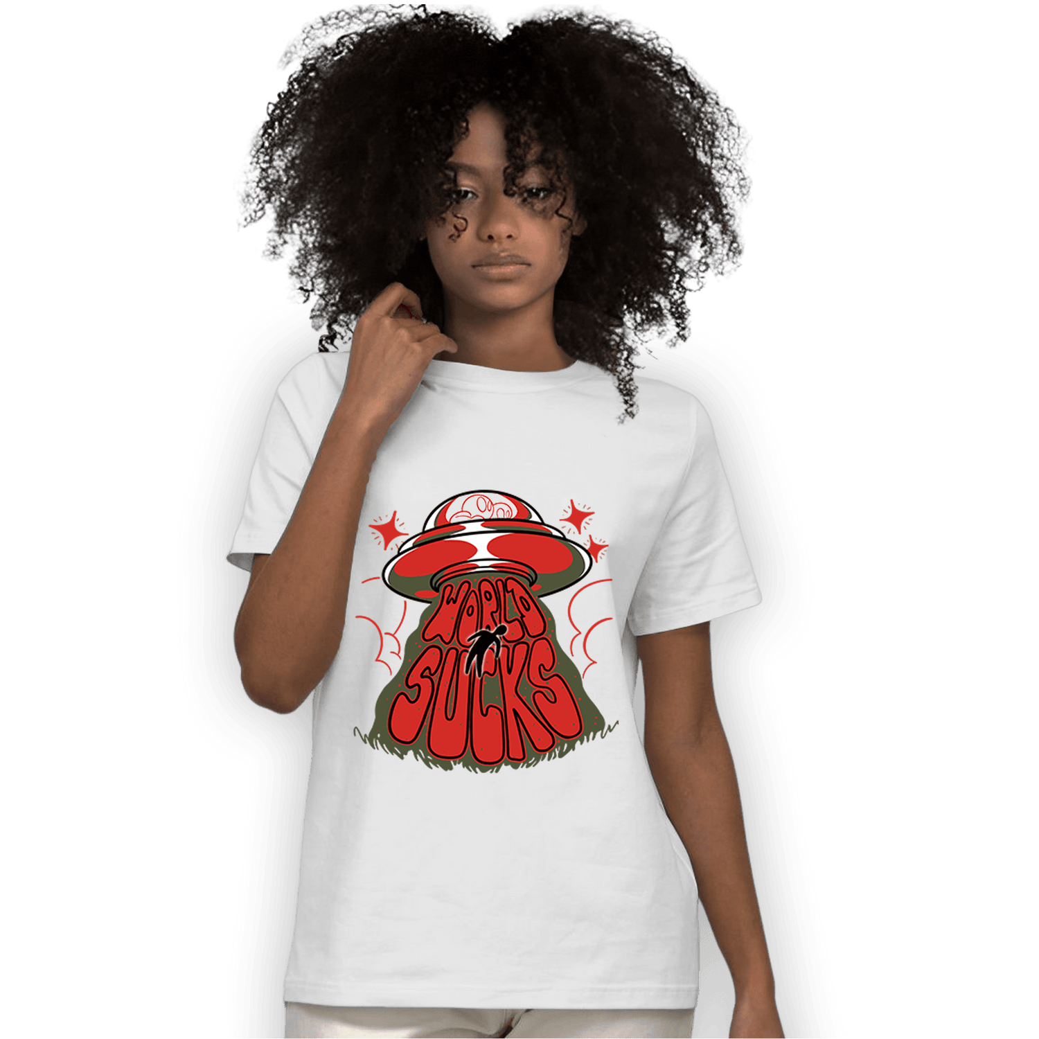Dunk Low Mystic Red T Shirt Match World Sucks - NastyJamz
