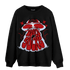Cherry 11s Sweatshirt Match World Sucks - NastyJamz
