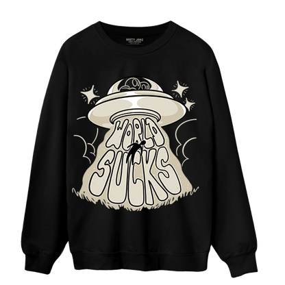 Gratitude 11s Sweatshirt Match World Sucks - NastyJamz