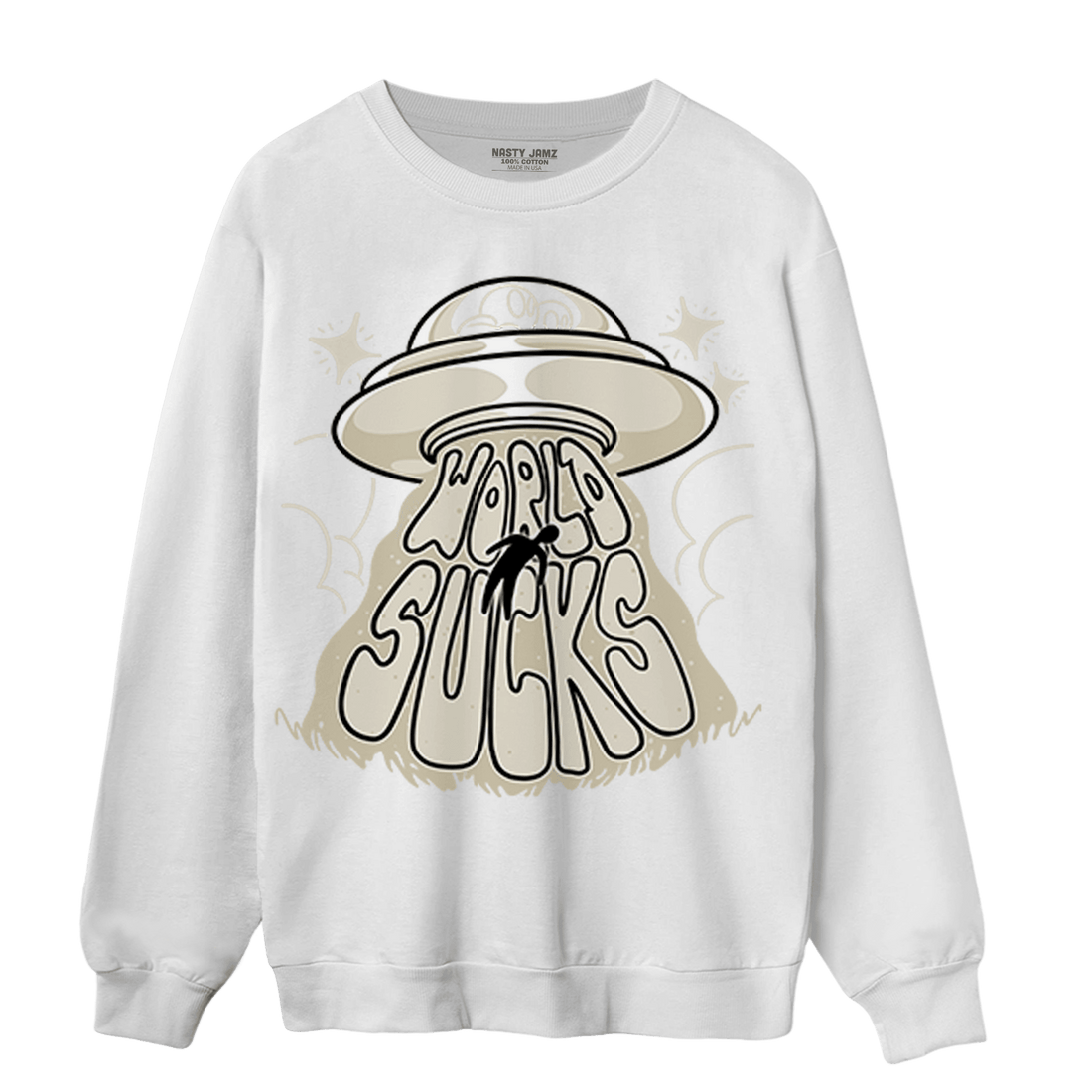 Gratitude 11s Sweatshirt Match World Sucks - NastyJamz