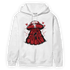 Cherry 12s Hoodie Match World Sucks - NastyJamz