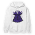 Field Purple 12s Hoodie Match World Sucks - NastyJamz