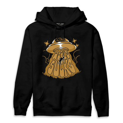 Wheat 13s Hoodie Match World Sucks - NastyJamz