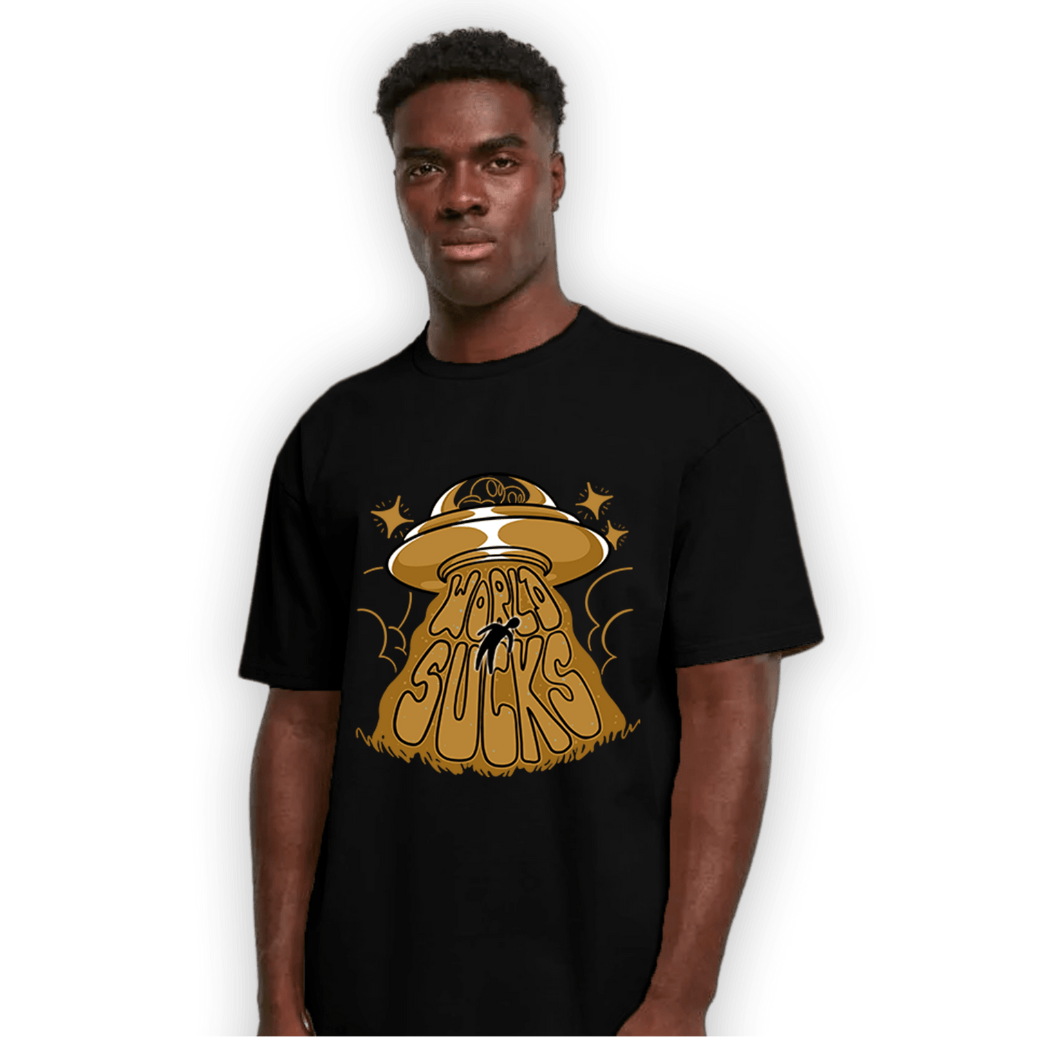 Wheat 13s T Shirt Match World Sucks - NastyJamz