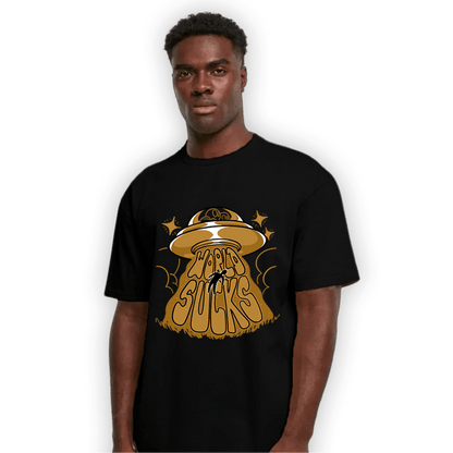 Wheat 13s T Shirt Match World Sucks - NastyJamz