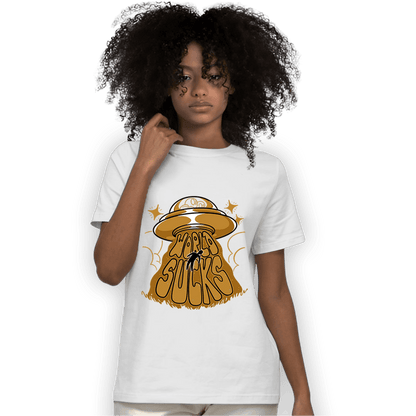 Wheat 13s T Shirt Match World Sucks - NastyJamz