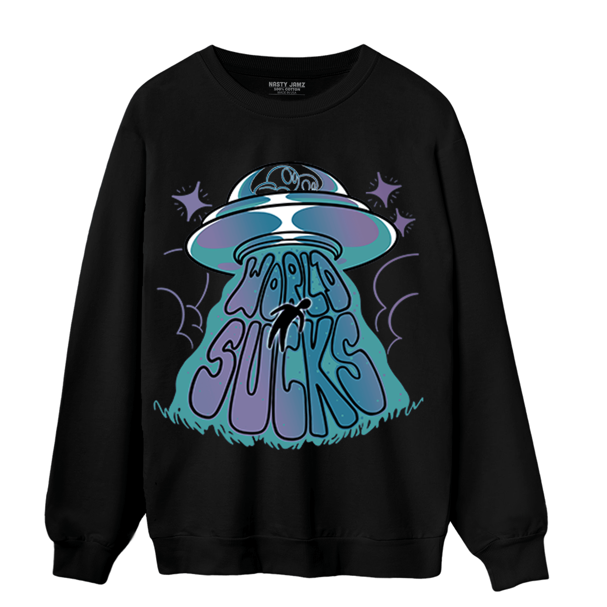 Low Love Letter 14s Sweatshirt Match World Sucks - NastyJamz