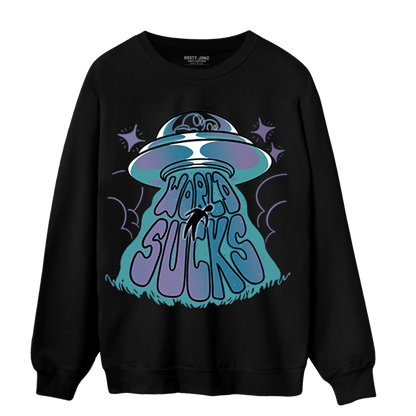 Low Love Letter 14s Sweatshirt Match World Sucks - NastyJamz