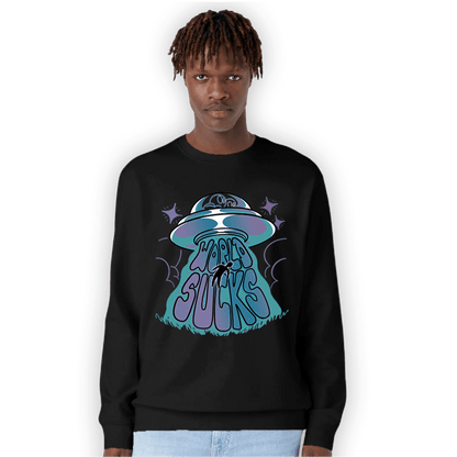 Low Love Letter 14s Sweatshirt Match World Sucks - NastyJamz