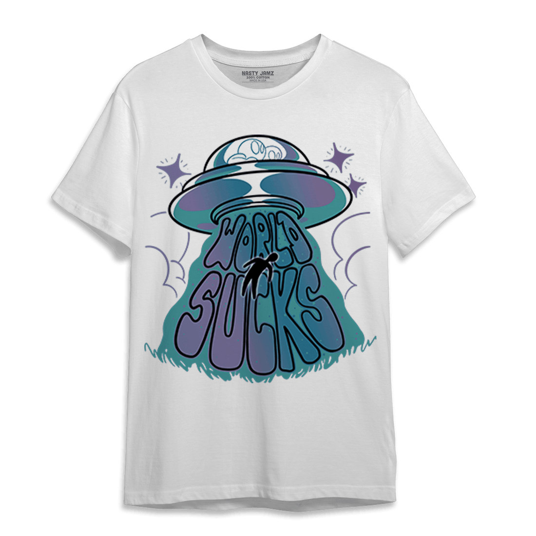 Low Love Letter 14s T Shirt Match World Sucks - NastyJamz