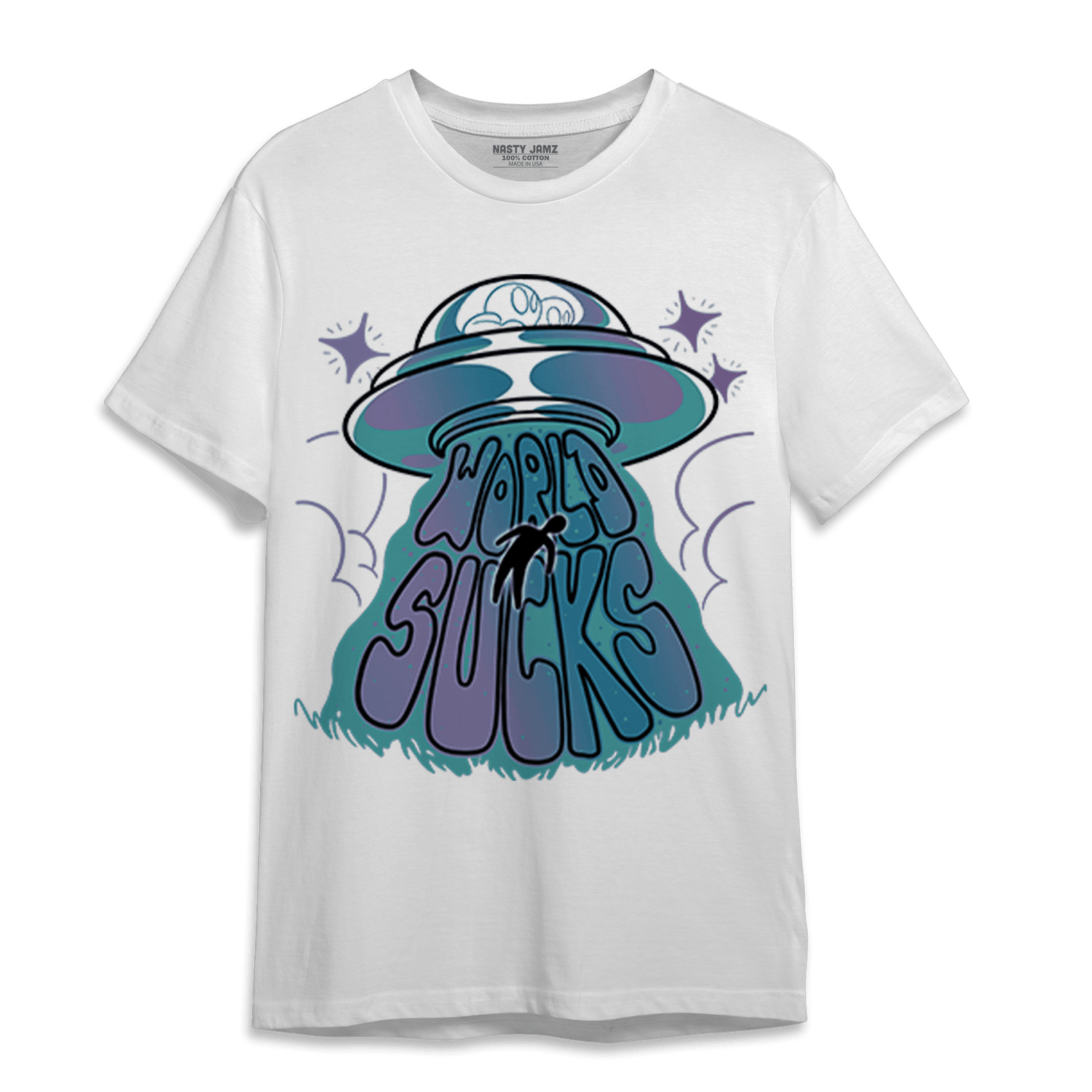 Low Love Letter 14s T Shirt Match World Sucks - NastyJamz