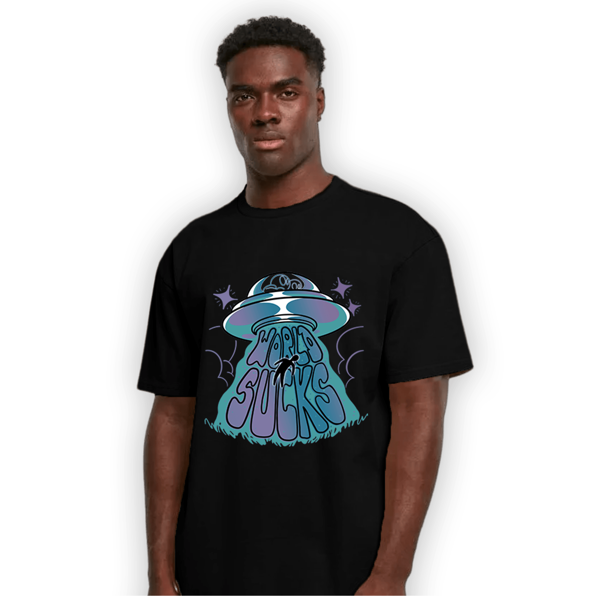 Low Love Letter 14s T Shirt Match World Sucks - NastyJamz