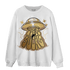 High OG Metallic Gold 1s Sweatshirt Match World Sucks - NastyJamz