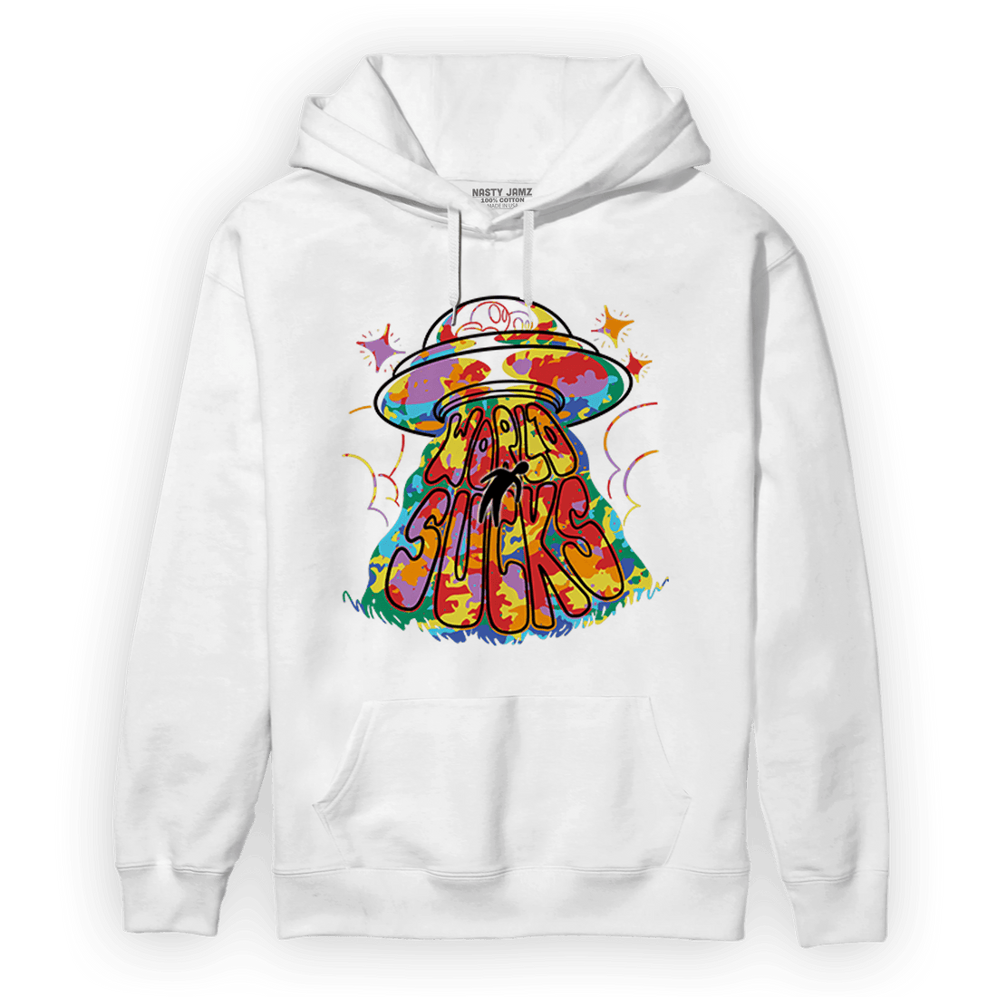 Mid GS Six Championships 1s Hoodie Match World Sucks - NastyJamz