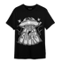 Retro High OG Black White 1s T Shirt Match World Sucks - NastyJamz