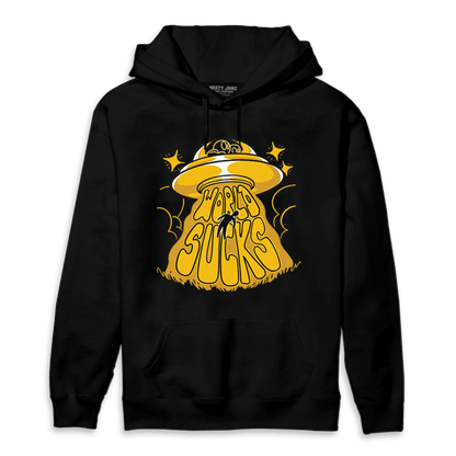 Yellow Ochre 1s Hoodie Match World Sucks - NastyJamz
