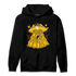 Yellow Ochre 1s Hoodie Match World Sucks - NastyJamz