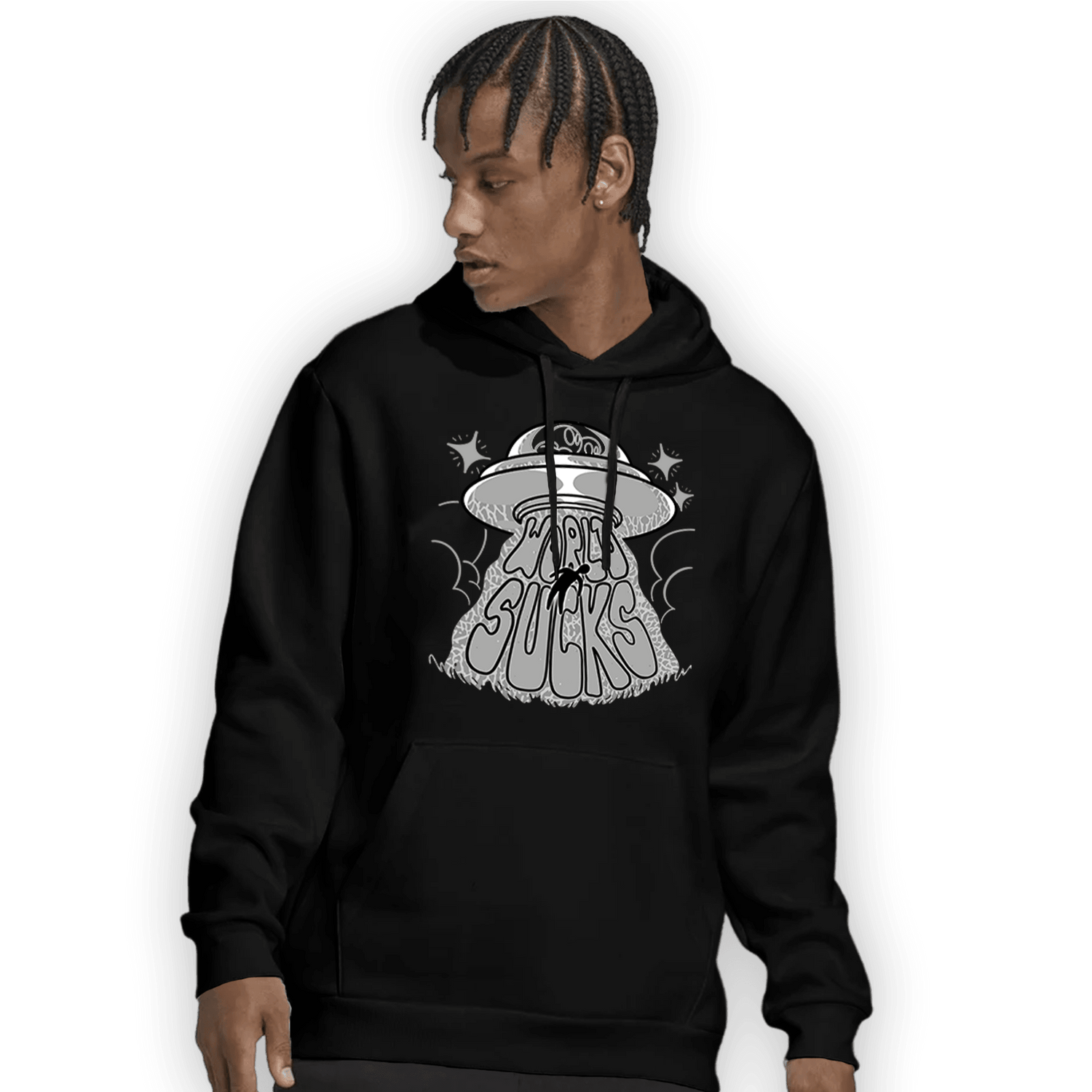 Craft Ivory 3s Hoodie Match World Sucks - NastyJamz