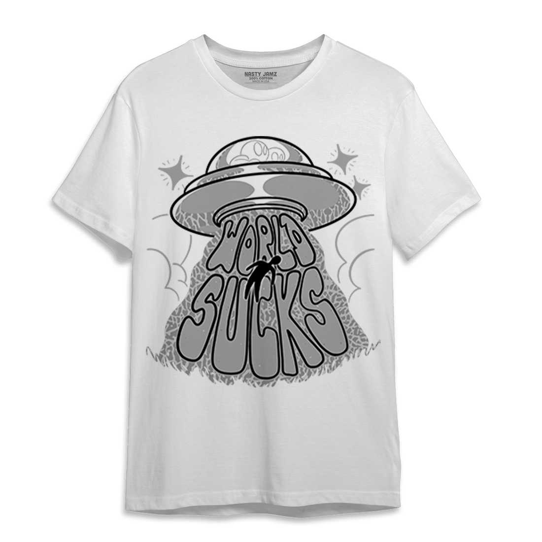 Craft Ivory 3s T Shirt Match World Sucks - NastyJamz