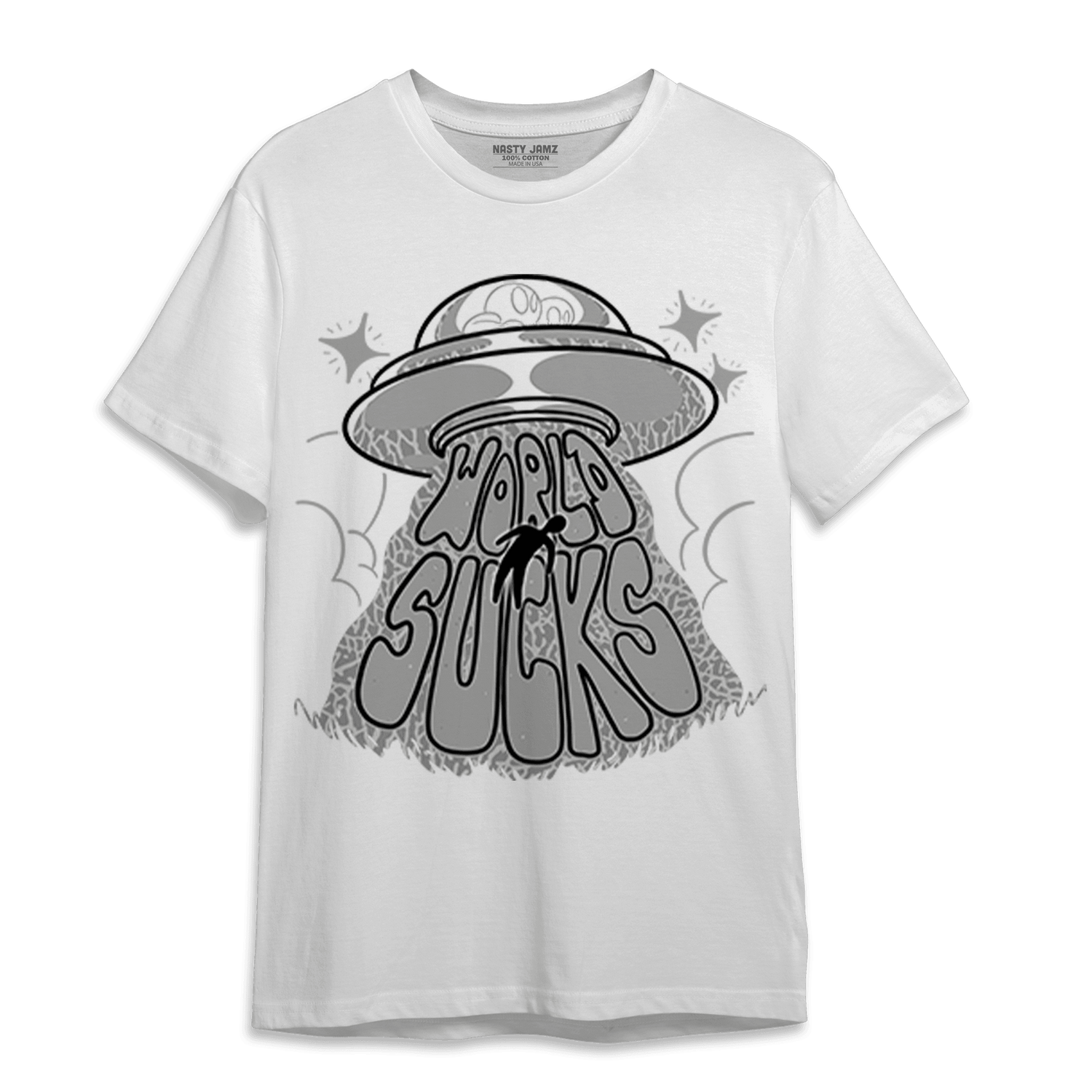 Craft Ivory 3s T Shirt Match World Sucks - NastyJamz