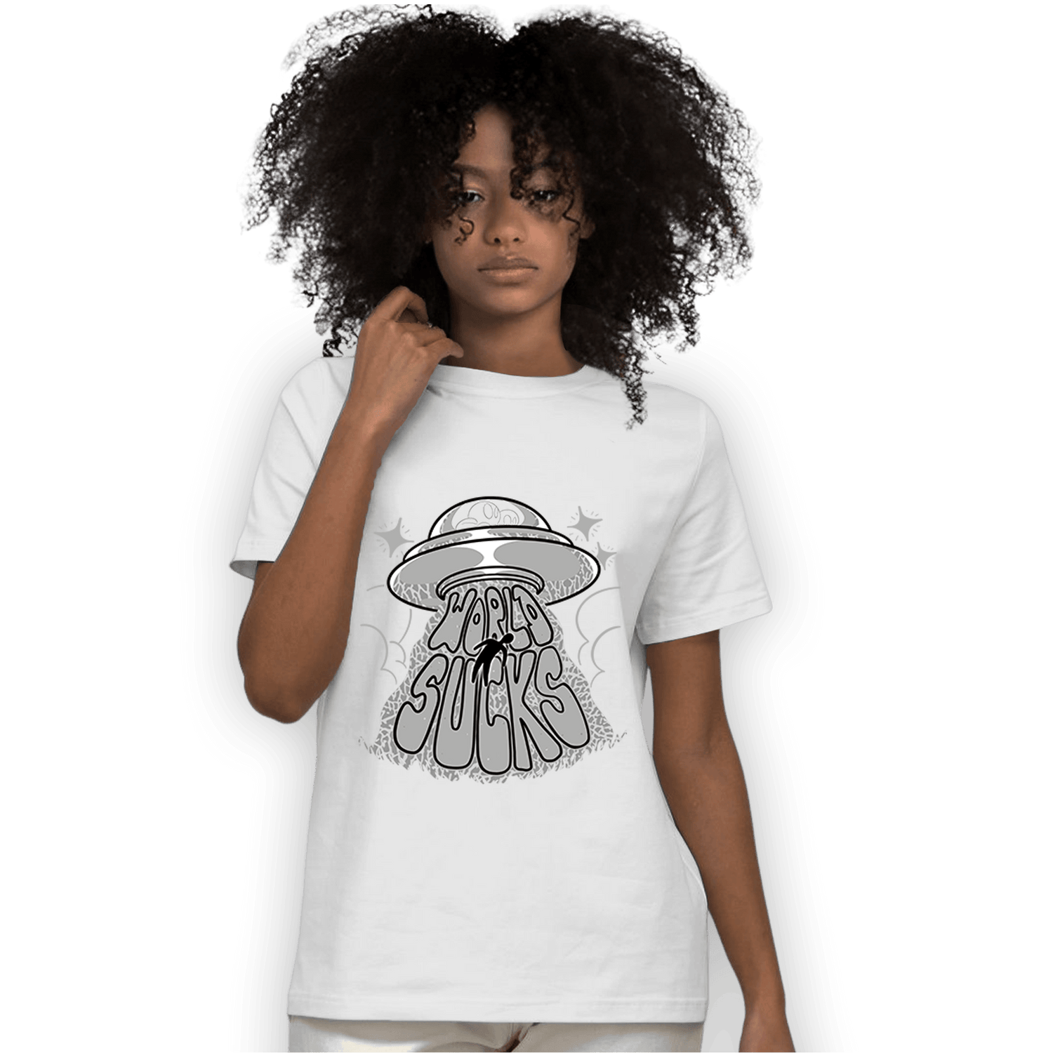 Craft Ivory 3s T Shirt Match World Sucks - NastyJamz
