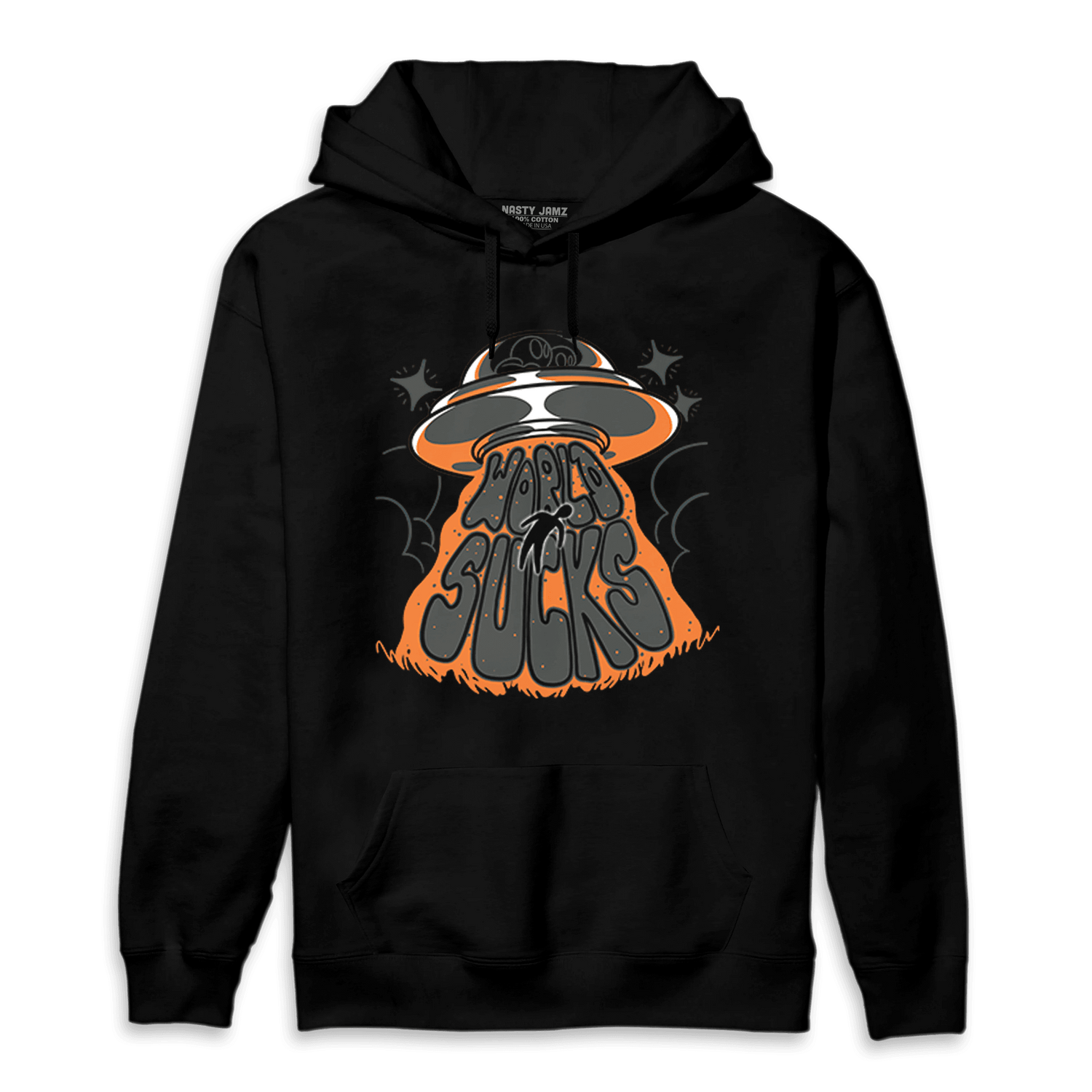 Fear Pack 3s Hoodie Match World Sucks - NastyJamz