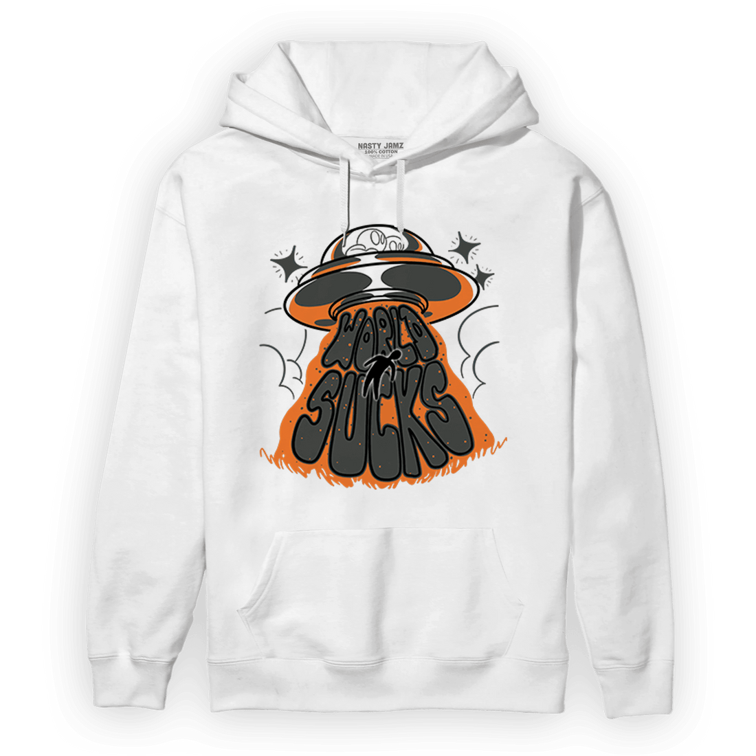Fear Pack 3s Hoodie Match World Sucks - NastyJamz