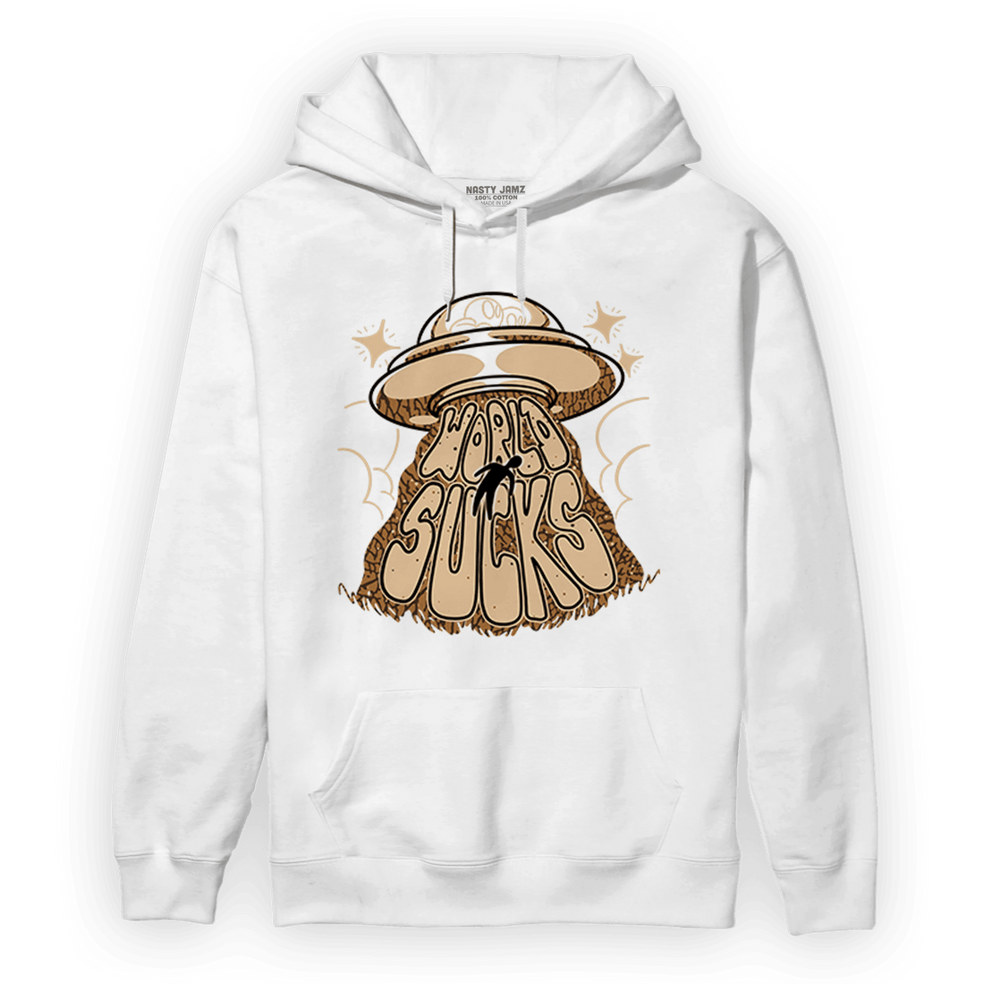Palomino 3s Hoodie Match World Sucks - NastyJamz