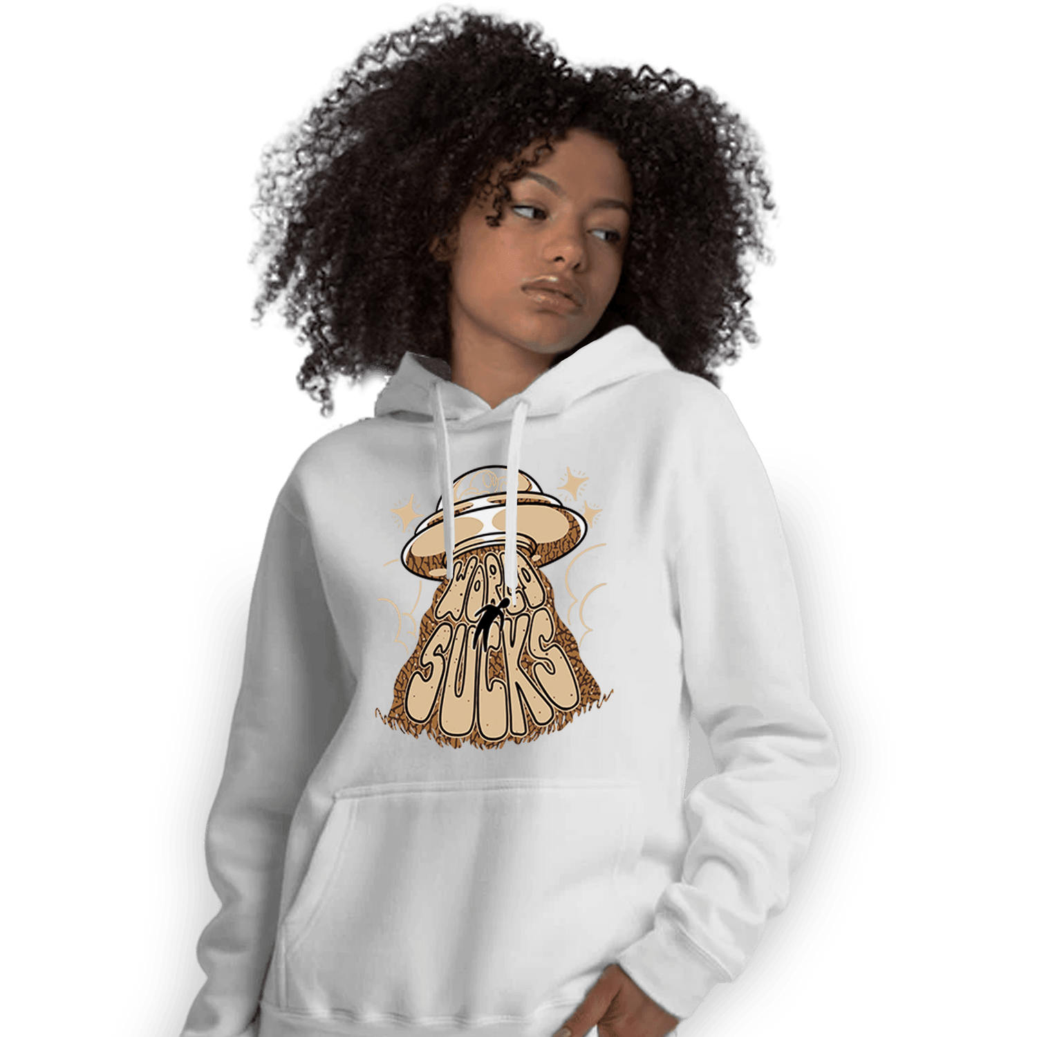 Palomino 3s Hoodie Match World Sucks - NastyJamz