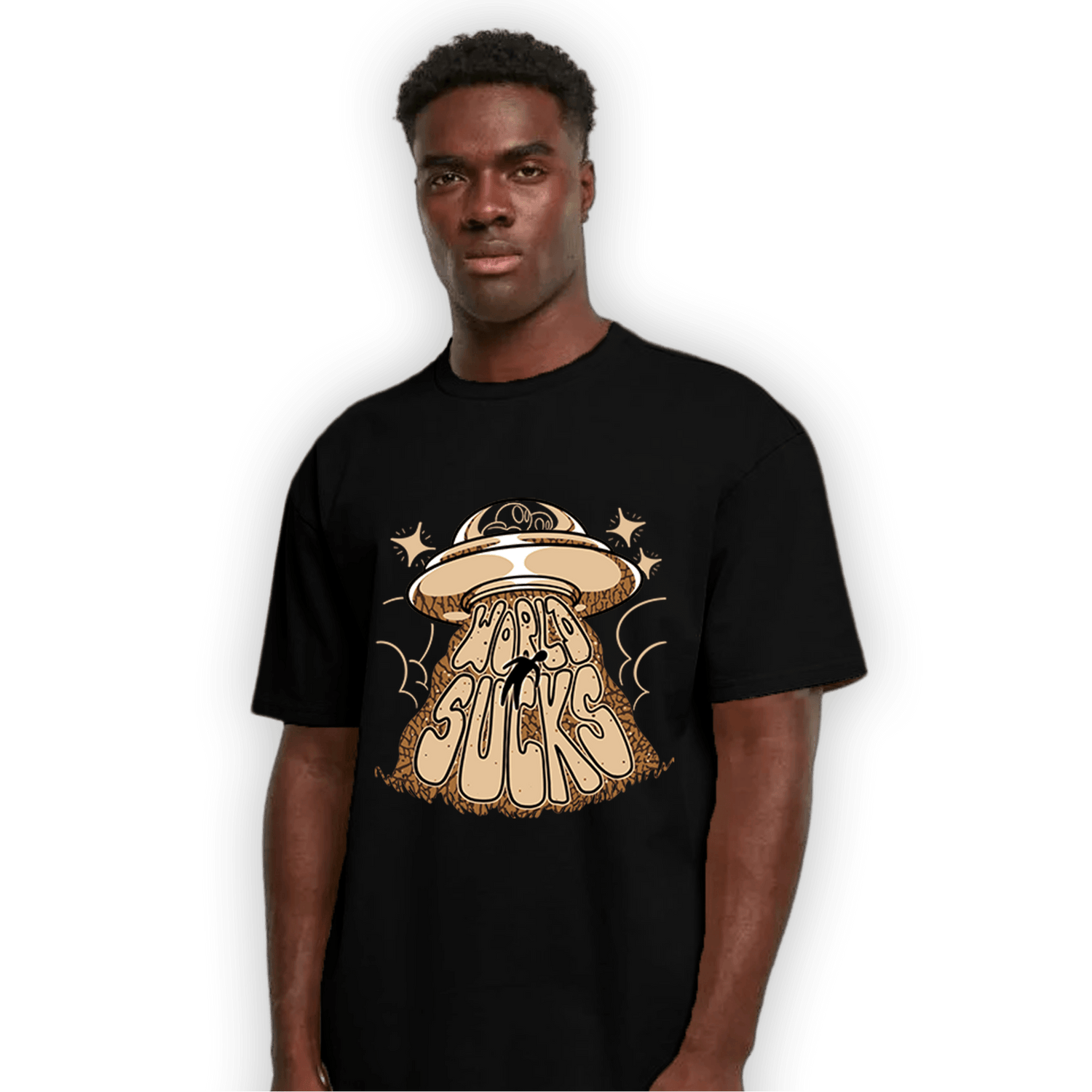 Palomino 3s T Shirt Match World Sucks - NastyJamz