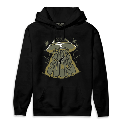 SE Craft Medium Olive 4s Hoodie Match World Sucks - NastyJamz