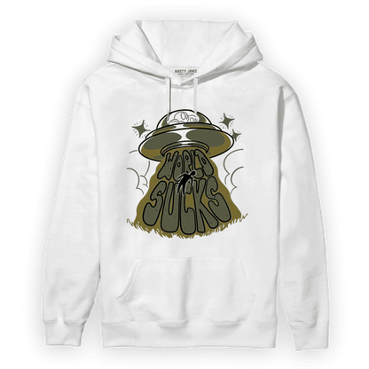 SE Craft Medium Olive 4s Hoodie Match World Sucks - NastyJamz