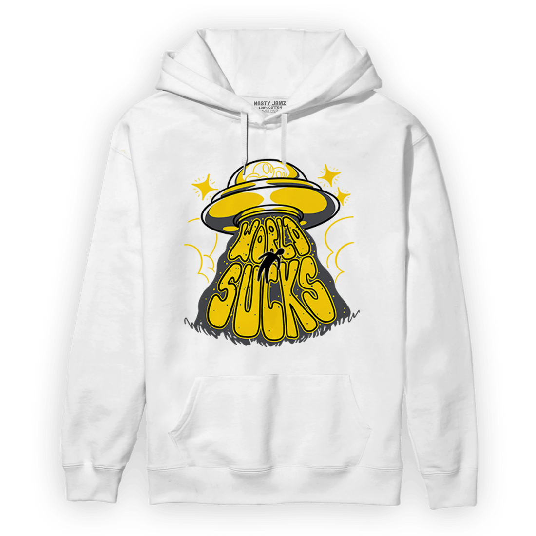Thunder 4s Hoodie Match World Sucks - NastyJamz