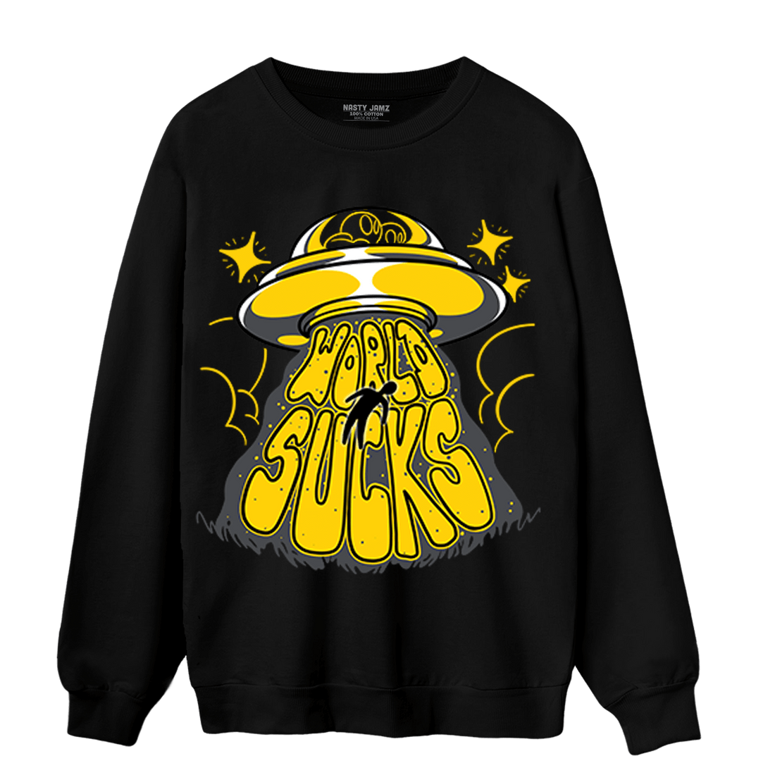 Thunder 4s Sweatshirt Match World Sucks - NastyJamz