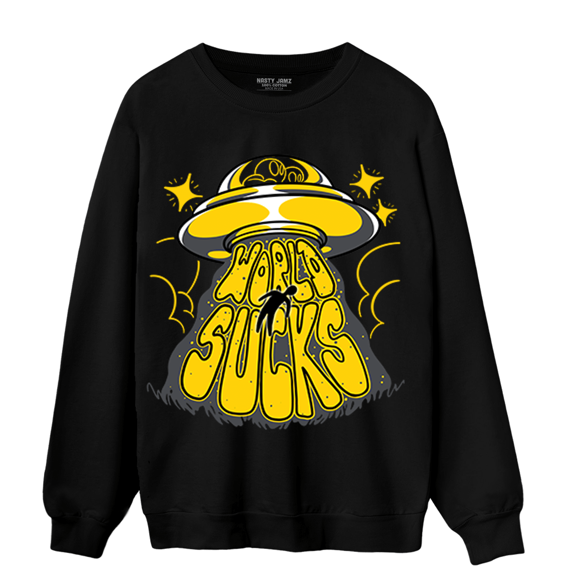 Thunder 4s Sweatshirt Match World Sucks - NastyJamz