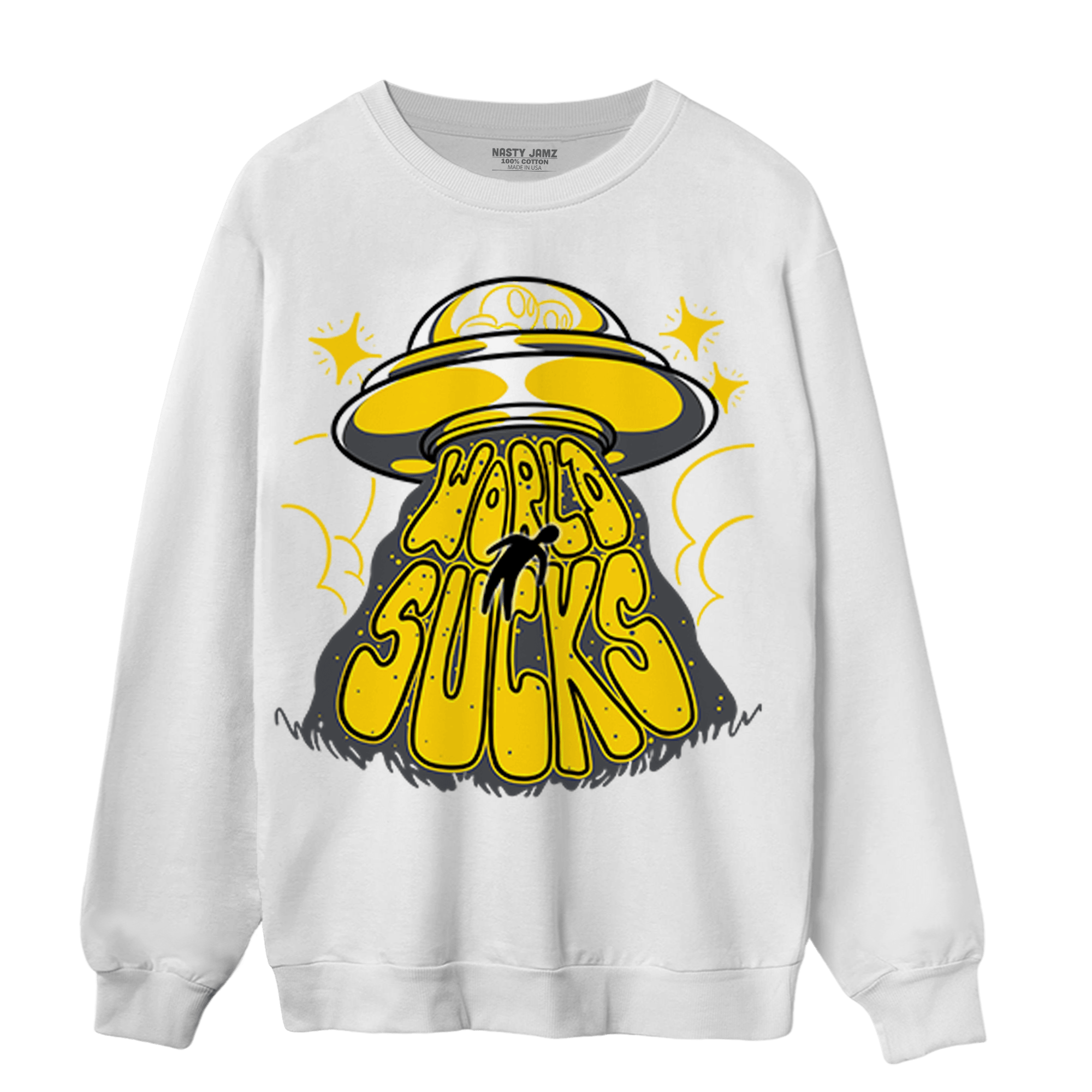 Thunder 4s Sweatshirt Match World Sucks - NastyJamz