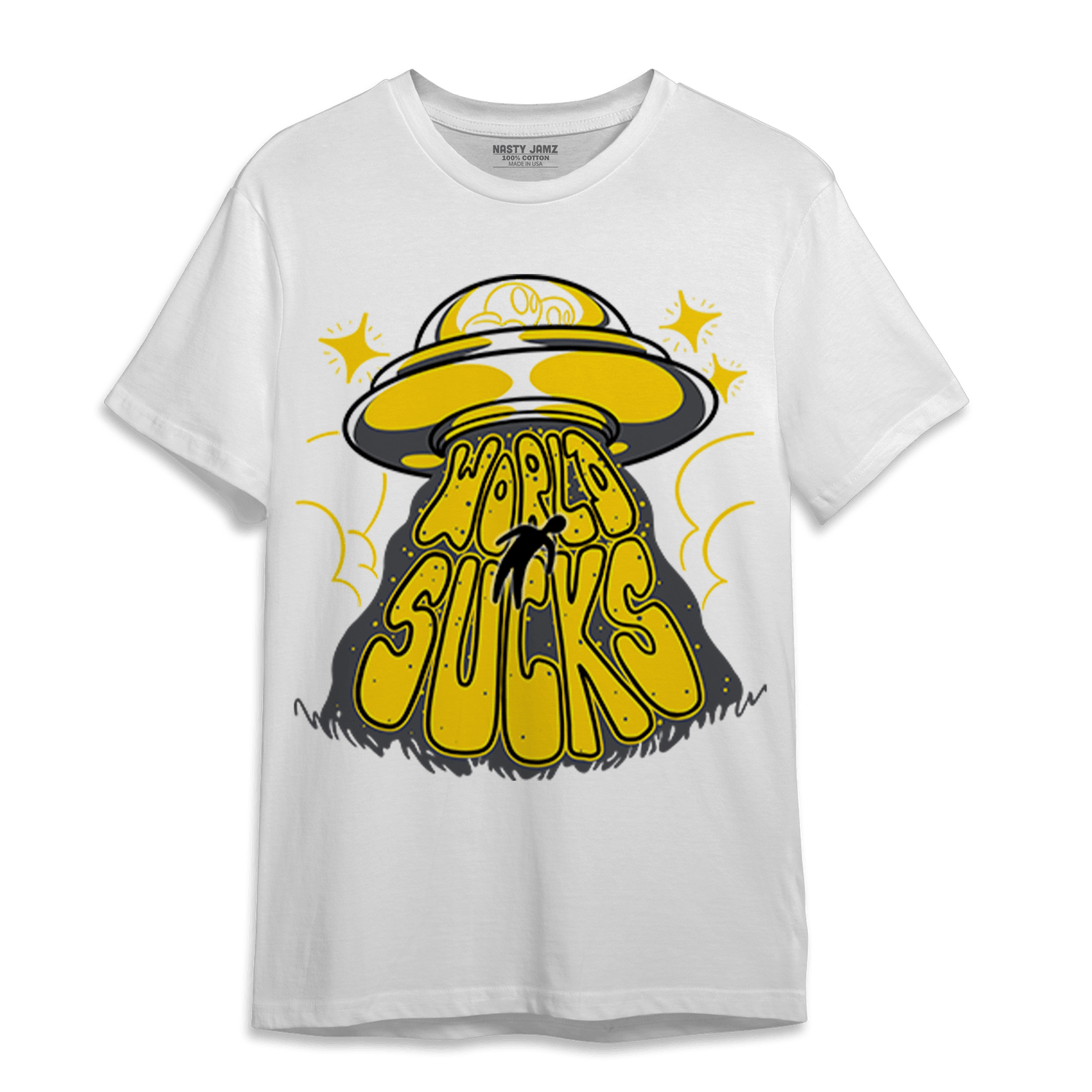 Thunder 4s T Shirt Match World Sucks - NastyJamz