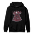 Burgundy 5s Hoodie Match World Sucks - NastyJamz