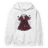 Burgundy 5s Hoodie Match World Sucks - NastyJamz