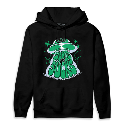 Lucky Green 5s Hoodie Match World Sucks - NastyJamz