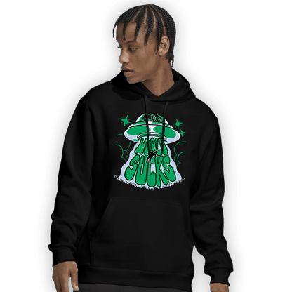 Lucky Green 5s Hoodie Match World Sucks - NastyJamz