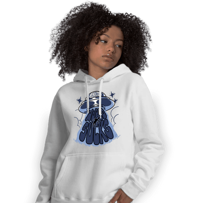 Midnight Navy 5s Hoodie Match World Sucks - NastyJamz