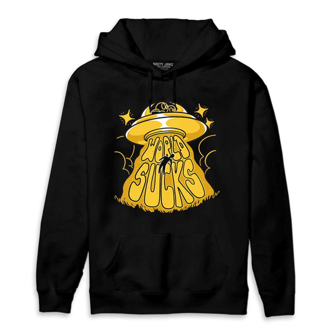 Yellow Ochre 6s Hoodie Match World Sucks - NastyJamz