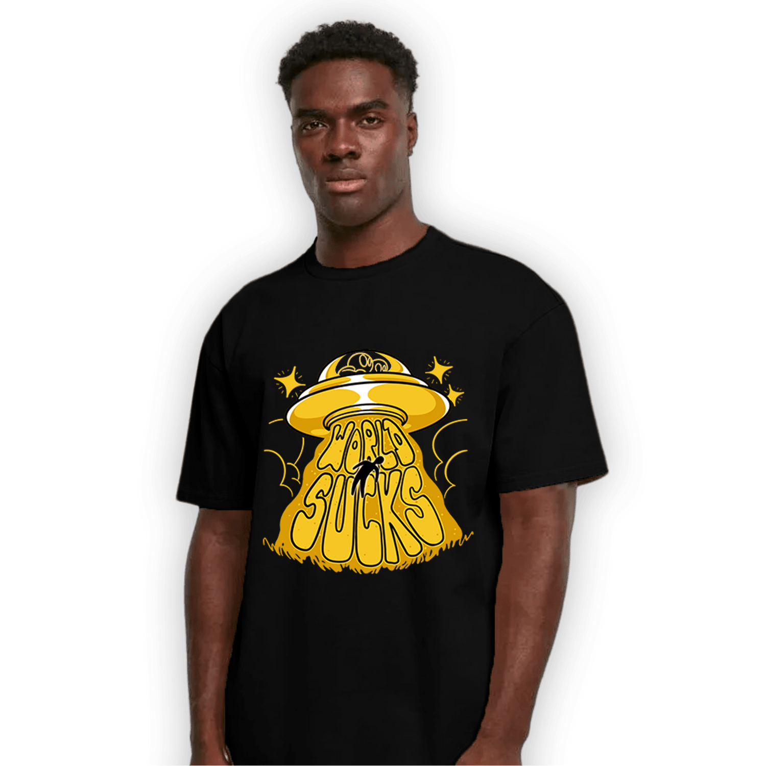 Yellow Ochre 6s T Shirt Match World Sucks - NastyJamz